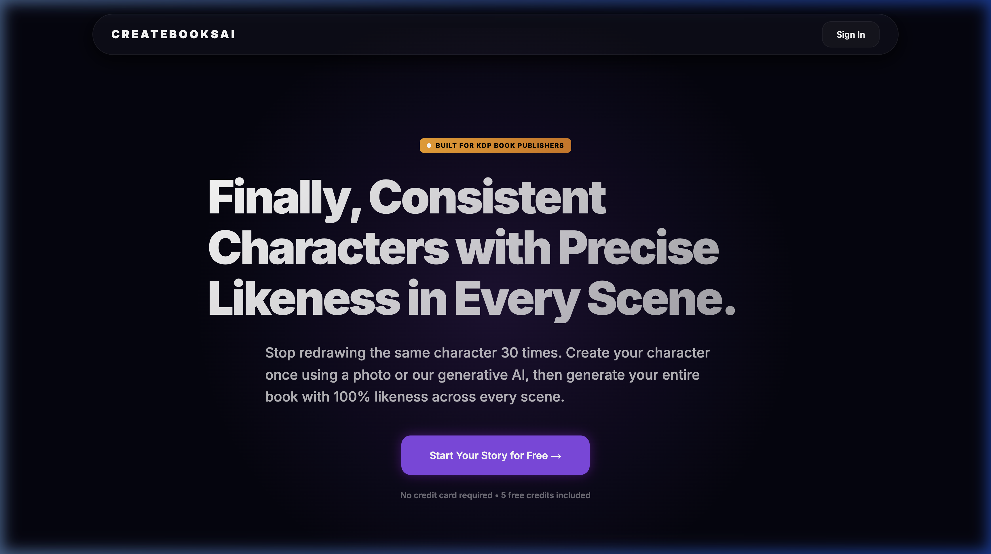 CreateBooksAI platform preview