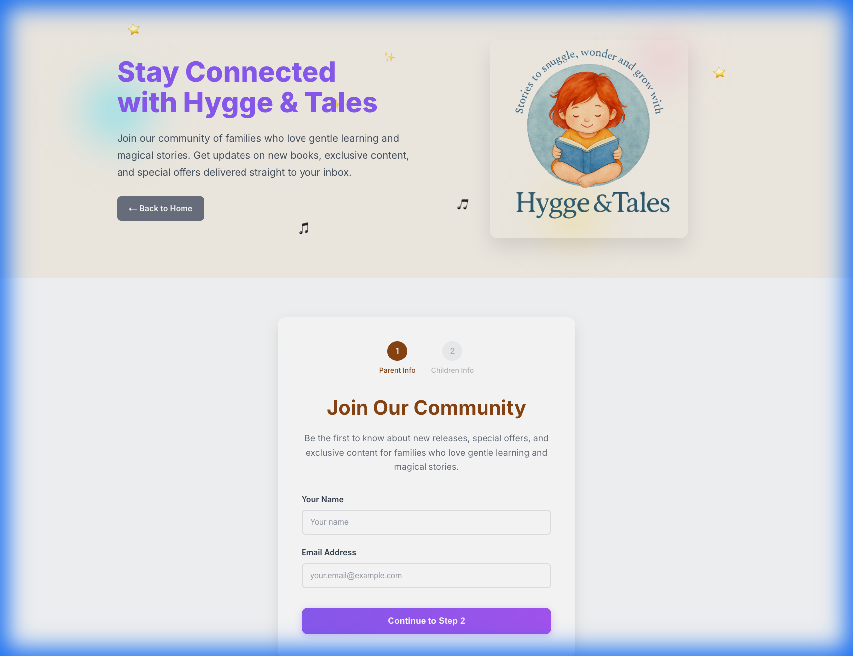 Hygge & Tales Newsletter