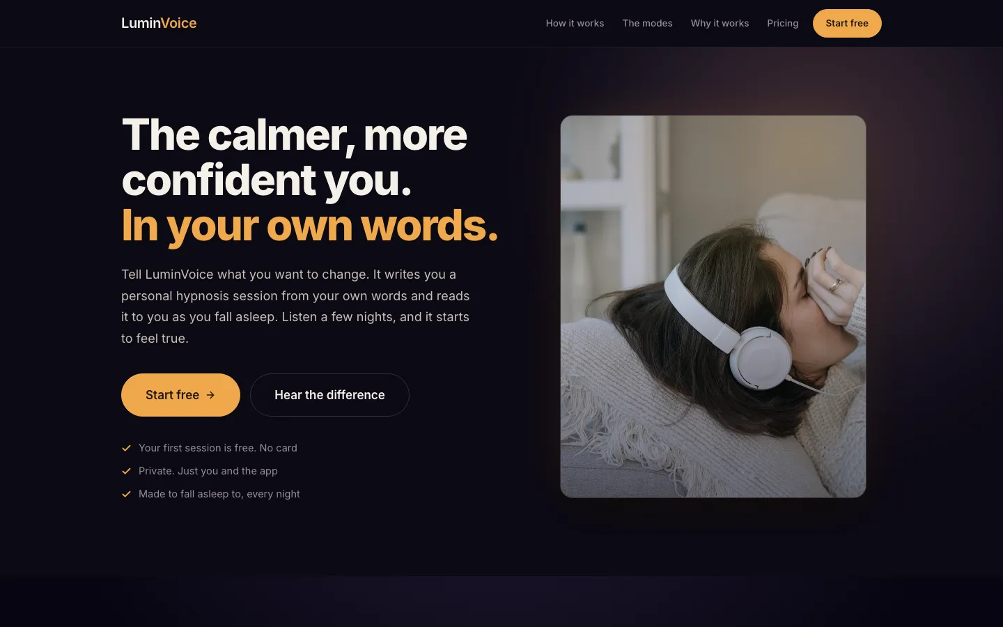 LuminVoice website